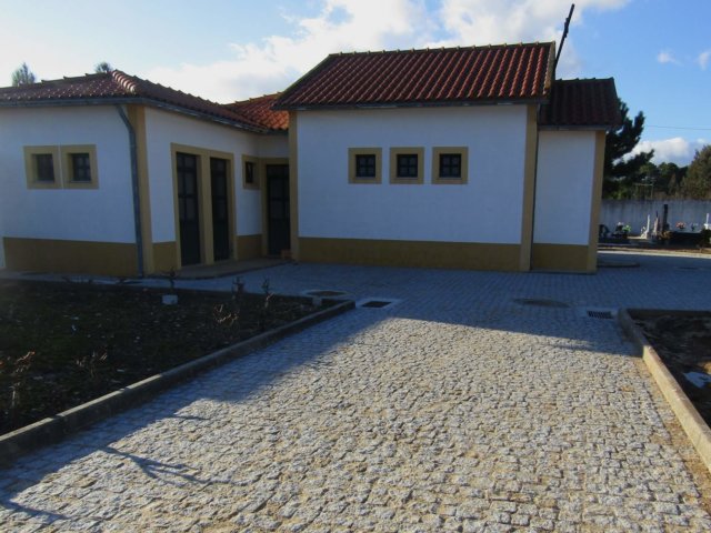 Obras cemitério em Estreito, Oleiros