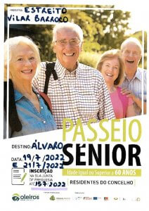 miniatura de passeio senior